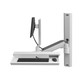 Ergotron  support et équerre de station de travail/PC tout en un 10,7 kg Blanc 68,6 cm (27") - 45-618-251