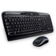 Logitech  clavier Souris incluse Bureau RF sans fil Anglais Noir - 920-002836