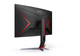 AOC  écran plat de PC 81,3 cm (32") 1920 x 1080 pixels Full HD LED Noir, Rouge - C32G2