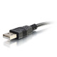 C2G  câble USB 0,15 m USB2.0-A Noir - 52119