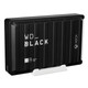 Western Digital Black D10 disque dur externe 12 To 7200 tr/min USB Type-A / Micro-USB B 3.2 Gen 1 (3.1 Gen 1) Noir, Blanc - WDBA5E0120HBK-NESN