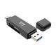 Tripp Lite  lecteur de carte mémoire USB 3.2 Gen 1 (3.1 Gen 1) Type-A Noir - U452-000-SD-A