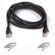 Belkin Cat 5E Patch Cable - 7ft - 1 x RJ-45, 1 x RJ-45 câble de réseau Noir 2,13 m - A3L781-07-BLK