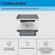 HP LaserJet M234dw Sans fil Multifunction Noir et blanc Imprimante, Copieur, Scanner; Recto verso - 6GW99F