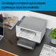 HP LaserJet M234dw Sans fil Multifunction Noir et blanc Imprimante, Copieur, Scanner; Recto verso - 6GW99F