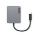 Lenovo  station d'accueil Avec fil USB 2.0 Type-C Gris - 4X91A30366