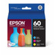 Epson 60 cartouche d'encre 3 pièce(s) Original Rendement standard Cyan, Magenta, Jaune - T060520-S