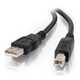 C2G USB 2.0 A/B Cable Black 5m câble USB USB A USB B Noir - 28104