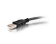 C2G 25ft USB A/B câble USB USB 2.0 7,62 m USB B Noir - 38989