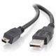 C2G USB 2.0 A/Mini-B Cable 2m câble USB USB A Mini-USB B Noir - 27005