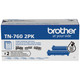 Brother  Cartouche de toner 2 pièce(s) Original Noir - TN-7602PK