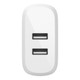 Belkin  chargeur d'appareils mobiles Universel Blanc Secteur Intérieure - WCB002DQWH