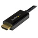 StarTech.com Câble adaptateur Mini DisplayPort vers HDMI de 5 m - 4K 30 Hz - Noir - MDP2HDMM5MB