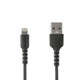 StarTech.com Câble USB-A vers Lightning Noir Robuste 1m - Câble de Charge/Synchronisation de Type A vers Lightning en Fibre Aramide - iPad/iPhone 12 - Certifié Apple MFi - RUSBLTMM1MB StarTech.com Câble USB-A vers Lightning Noir Robuste 1m - Câble de Charge/Synchronisation de Type A vers Lightning en Fibre Aramide - iPad/iPhone 12 - Certifié Apple MFi - RUSBLTMM1MB