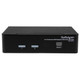 StarTech.com Commutateur KVM 2 Ports DisplayPort, USB et Audio - Switch KVM - 2560x1600 - SV231DPUA