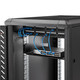 StarTech.com Étagère Rack Serveur 2U - Étagère Cantilever Universelle pour Armoire Rack d'Équipement Réseau 19" - Acier Haute Résistance - Poids Max 20kg - Profondeur de 16", Noir - CABSHELF
