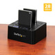 StarTech.com Duplicateur USB 3.1 (10 Gb/s) autonome pour disques durs SATA 2,5" ou 3,5" - SDOCK2U313R