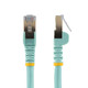 StarTech.com  câble de réseau Turquoise 1,5 m Cat6a - C6ASPAT5AQ