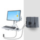 StarTech.com  Poste de travail assis-debout - WALL-WORKSTATION-S