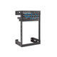 StarTech.com Rack Réseau Mural 15U à 2 Montants, Rack Serveur 19" à Cadre Ouvert, Profondeur 12", Rack de Données Mural pour IT/AV/Panneau de Patch/Equipement IT - Écrou et Vis de Cage Inclus - RK15WALLO