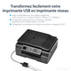 StarTech.com Serveur d'impression LPR réseau 10/100 Mb/s avec port USB 2.0 - PM1115U2