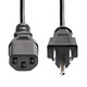 StarTech.com  câble électrique Noir 1,8 m NEMA 5-15P Coupleur C13 - PXT101146