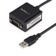 StarTech.com Câble adaptateur de 1,80 m USB vers série DB9 RS232 - Chipset FTDI - ICUSB2321F