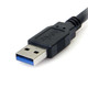 StarTech.com Câble SuperSpeed USB 3.0 - USB-A vers USB-B - M/M - 1,8 m - Noir - USB3SAB6BK