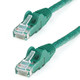 StarTech.com Câble réseau Ethernet RJ45 Cat6 de 30,48 m - Vert - N6PATCH100GN