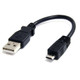 StarTech.com Câble Micro USB 15 cm - A vers Micro B - USB 2.0 - Noir - UUSBHAUB6IN