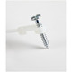 StarTech.com Colliers de Serrage avec Trous de Montage 10 cm - Largeur 2 mm - Diam. de faisceau 24 mm - Résistance 8 kg - Colliers autobloquants en Nylon 66 avec Trous de vis - Homologués UL - 100 pcs - CBMZTS10N4