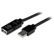 StarTech.com Câble Répéteur USB 25 m - Rallonge / Extension USB Actif - M/F - USB2AAEXT25M