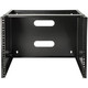 StarTech.com Support Mural pour Baie de Brassage 8U - Profondeur de 13,75" - Rack pour Panneau de Brassage 19" pour Équipement Réseau Peu Profond - Capacité de 36kg - WALLMOUNT8
