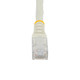 StarTech.com  câble de réseau Blanc 0,9 m Cat6 U/UTP (UTP) - C6PATCH3WH