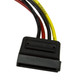 StarTech.com Câble Adaptateur d'Alimentation Molex vers SATA - LP4 Mâle vers SATA Power Femelle - 15 cm - SATAPOWADAP