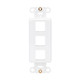 Tripp Lite  Plaque de commutation et obturateur Blanc - N042D-003V-WH