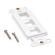 Tripp Lite  Plaque de commutation et obturateur Blanc - N042D-003V-WH