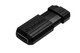 Verbatim Micro-clé USBPinStripe de 16 Go - noire - 49063 Verbatim Micro-clé USBPinStripe de 16 Go - noire - 49063