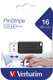 Verbatim Micro-clé USBPinStripe de 16 Go - noire - 49063 Verbatim Micro-clé USBPinStripe de 16 Go - noire - 49063