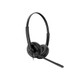 Yealink YHS34 Casque Avec fil Arceau Appels/Musique Noir - 1308023