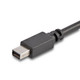 StarTech.com Câble adaptateur USB-C vers Mini DisplayPort 4K 60 Hz de 1,8 m en noir - CDP2MDPMM6B