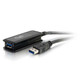 C2G  câble USB USB 3.2 Gen 1 (3.1 Gen 1) 5 m USB A Noir - 39939