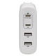 Tripp Lite  chargeur d'appareils mobiles Universel Blanc Secteur Intérieure - U280-W04-100C2G