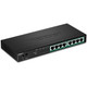 Trendnet  commutateur réseau Non-géré Gigabit Ethernet (10/100/1000) Connexion Ethernet, supportant l'alimentation via ce port (PoE) Noir - TPE-TG83