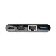 Tripp Lite  station d'accueil USB 3.2 Gen 2 (3.1 Gen 2) Type-C Noir - U444-06N-H4GUBC