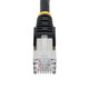 StarTech.com  câble de réseau Noir 10,6 m S/FTP (S-STP) - NLBK-35F-CAT6A-PATCH