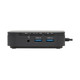 Tripp Lite  station d'accueil Avec fil Thunderbolt 3 Noir - MTB3-DOCK-04
