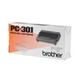 Brother  consommable pour télécopieur Cartouche de télécopie plus bobine 235 pages Noir 1 pièce(s) - PC-301