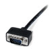 StarTech.com 15' Coax Super Thin Low Profile SVGA Monitor Cable câble VGA 4,5 m Noir - MXT101MMLP15