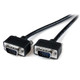 StarTech.com 6' Coax Super Thin Low Profile SVGA Monitor Cable câble VGA 1,8 m Noir - MXT101MMLP6